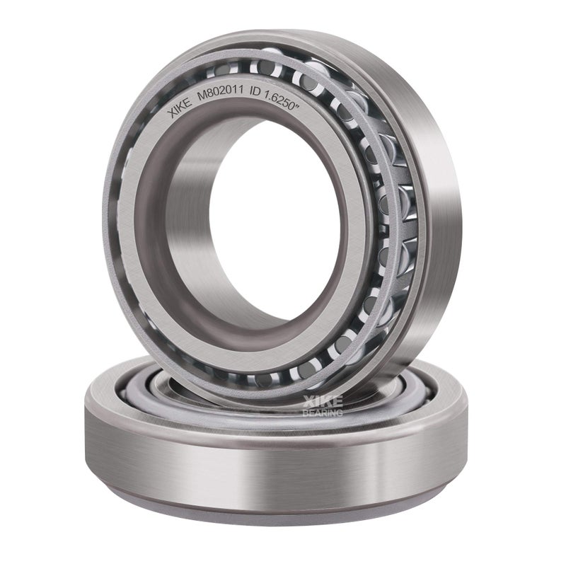 XiKe 2 Set Wheel Bearings SET328 - M802048/M802011 - ID 1.6250"" x OD 3.2500"",Tapered Roller Bearings Cup and Cone, Fits for Very Many Car and Trailer Axles. - Image 1